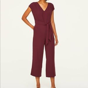 NWT LOFT V Neck Jumpsuit